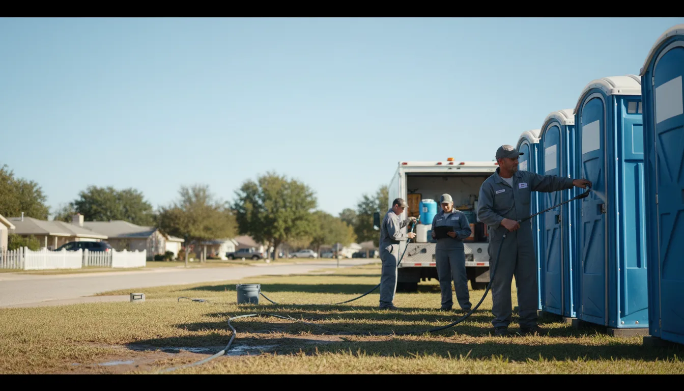 Long-Term Portable Toilet Rental in Aurora, NE near me